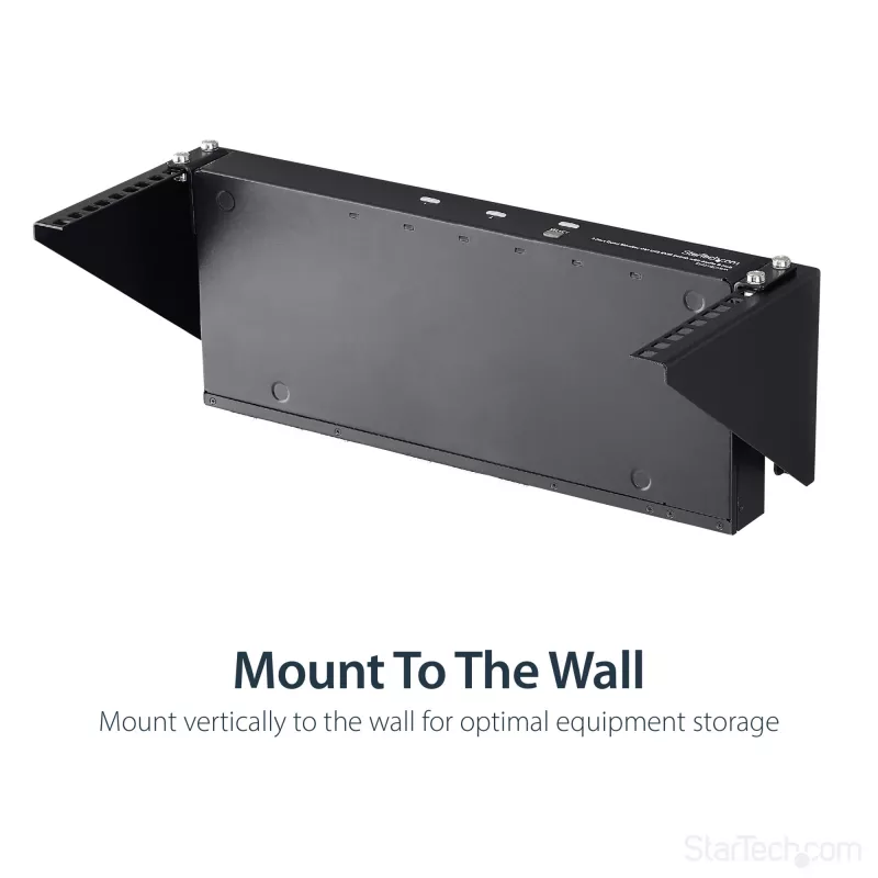 StarTech.com Βάση τοίχου 4U 19 inch κάθετη για rack συσκευών από χάλυβα