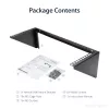 StarTech.com Βάση τοίχου 4U 19 inch κάθετη για rack συσκευών από χάλυβα