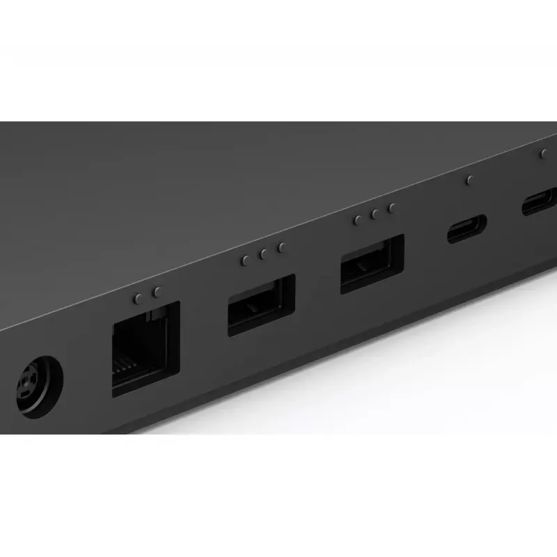 Σταθμός σύνδεσης Microsoft Surface Thunderbolt 4 Dock ενσύρματο Μαύρο 2500 Mbit/s