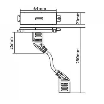 Πρίζα HDMI Vision TC3