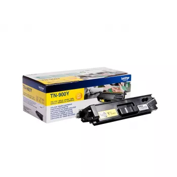 Κασέτα τόνερ Brother TN-900YP, Γνήσιο κίτρινο, Laser, Απόδοση 6000 σελίδες, 1 τεμ.
