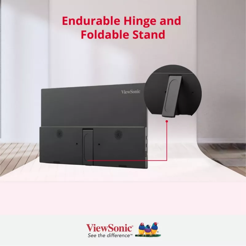 Viewsonic VA1650 Οθόνη υπολογιστή 40,6 cm (16 inch) 1920 x 1080 Pixel Full HD LED Μαύρο
