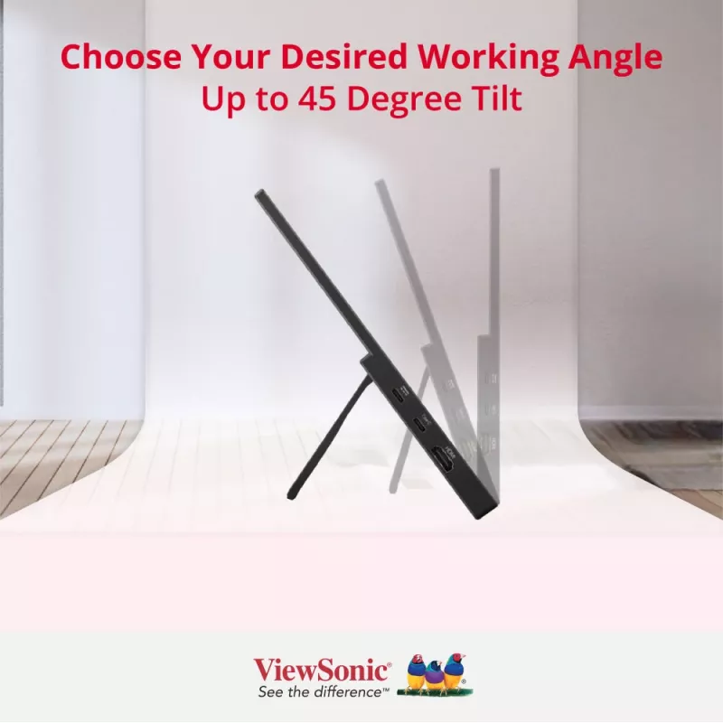 Viewsonic VA1650 Οθόνη υπολογιστή 40,6 cm (16 inch) 1920 x 1080 Pixel Full HD LED Μαύρο