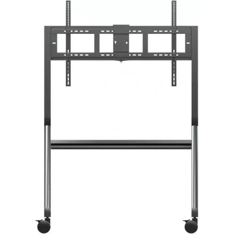 Viewsonic VB-STND-009 Βάση οθόνης σήμανσης 2,67 m (105 inch) Μαύρο, Ασημί