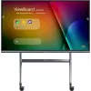 Viewsonic VB-STND-009 Βάση οθόνης σήμανσης 2,67 m (105 inch) Μαύρο, Ασημί