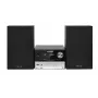 Μικροσύστημα home audio Grundig CMS 3000 BT DAB+ 30 W Μαύρο, Ασημί
