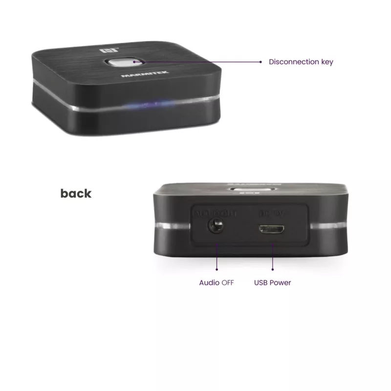 Marmitek BoomBoom 80 δέκτης ήχου Bluetooth με NFC