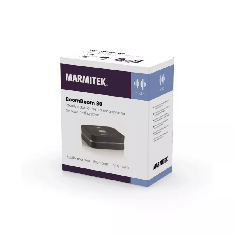 Marmitek BoomBoom 80 δέκτης ήχου Bluetooth με NFC