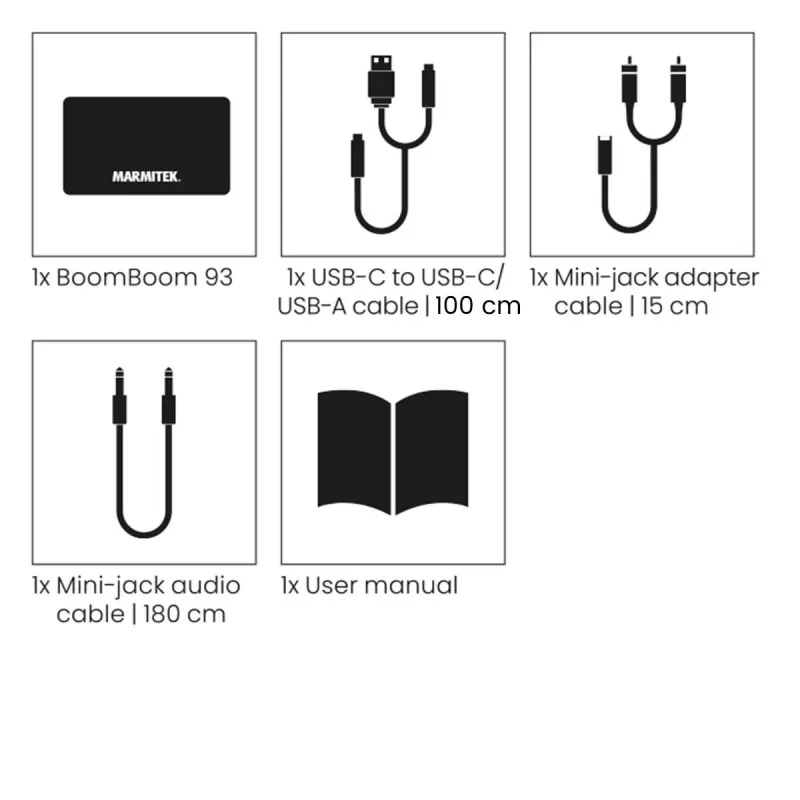 Marmitek BoomBoom 93 ασύρματος δέκτης ήχου Bluetooth (08312)