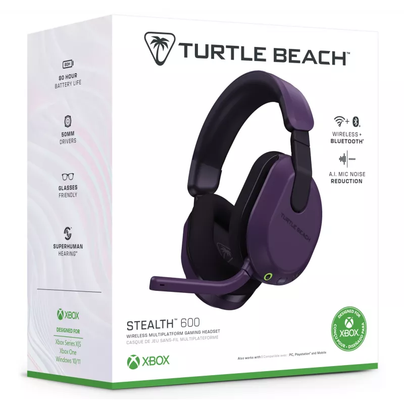 Headset Turtle Beach Stealth 600 XB μωβ TBS-2102-45