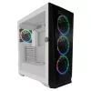 Κουτί PC LC-Power Holo-1_X Midi Tower λευκό