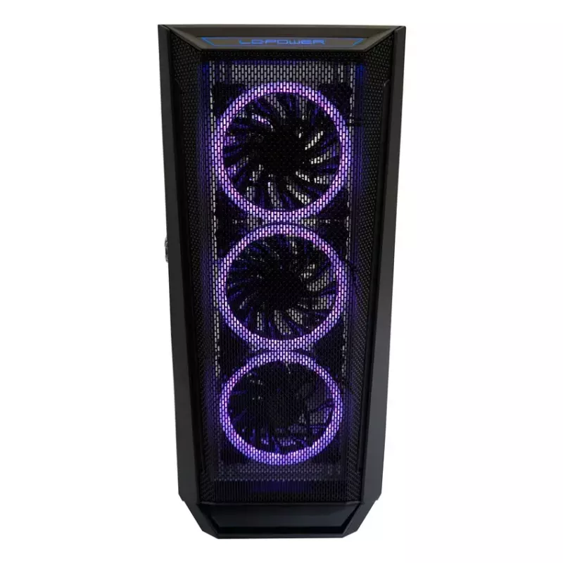 Κουτί PC LC-Power Holo-1_X Midi Tower λευκό