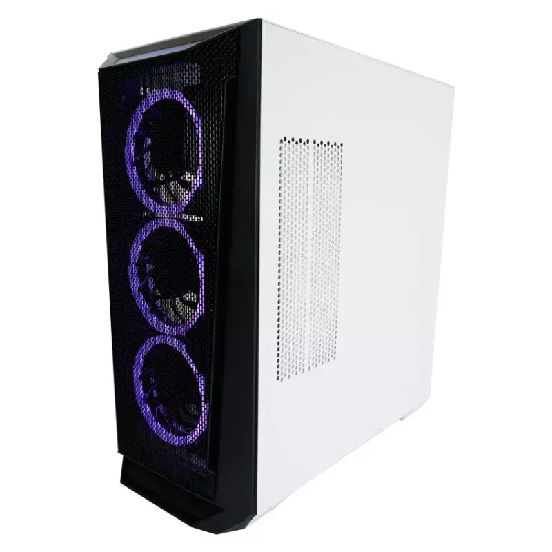 Κουτί PC LC-Power Holo-1_X Midi Tower λευκό