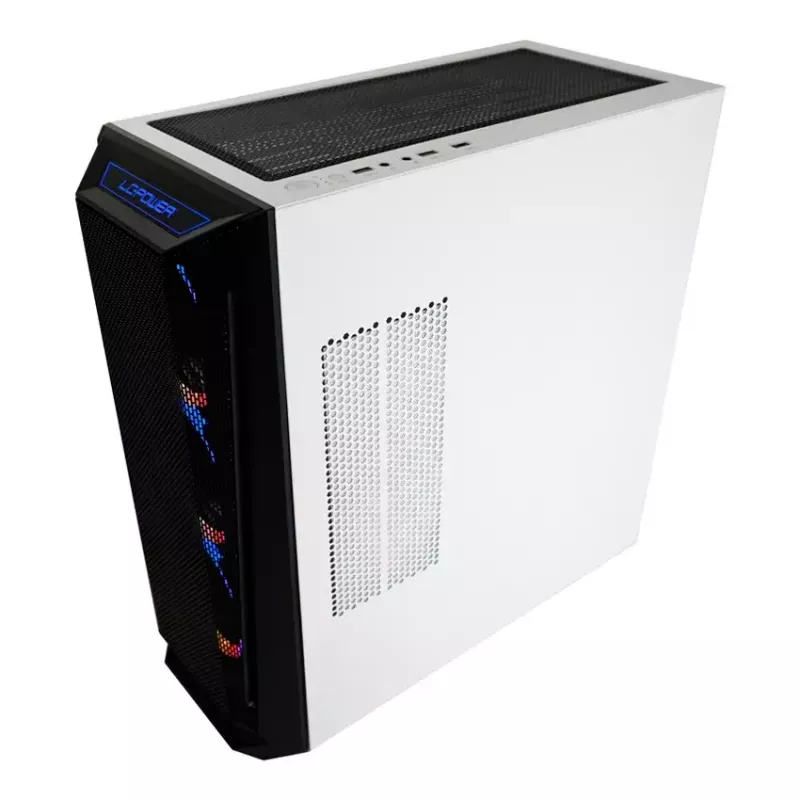 Κουτί PC LC-Power Holo-1_X Midi Tower λευκό