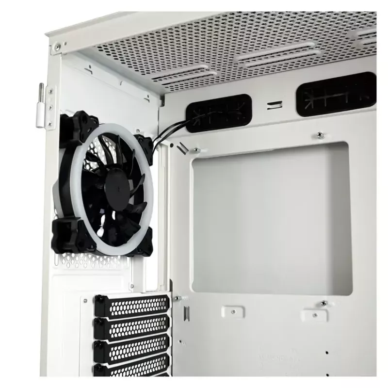 Κουτί PC LC-Power Holo-1_X Midi Tower λευκό