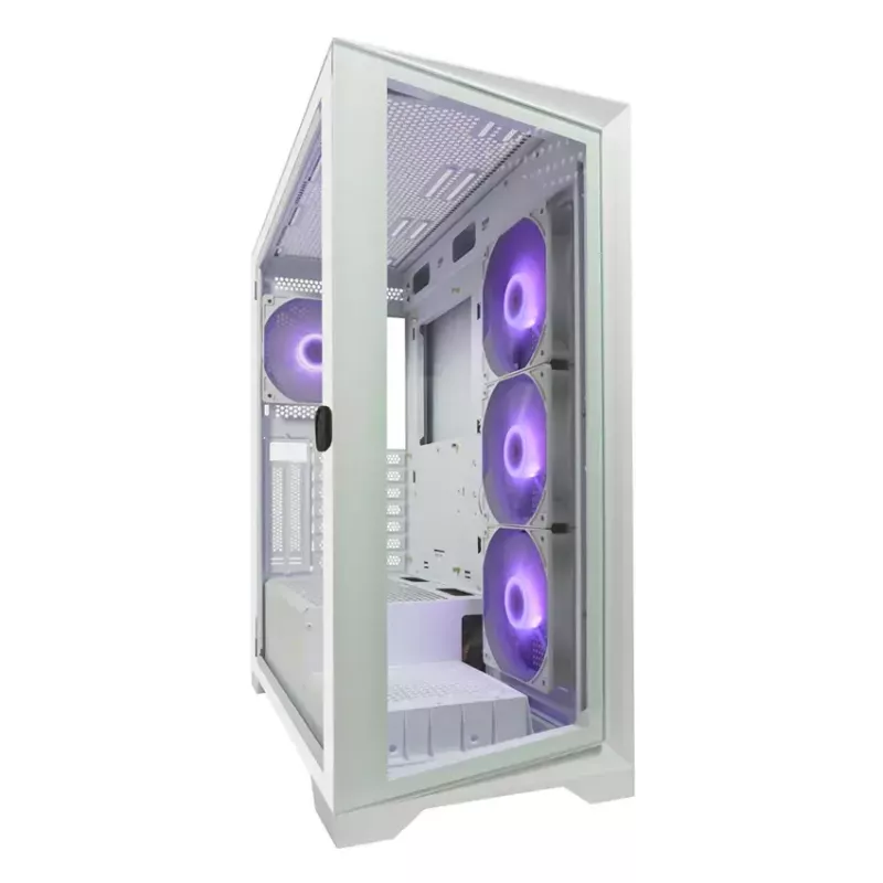 Κουτί PC LC-Power LC-7041B-ON Midi Tower λευκό