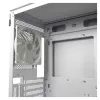 Κουτί PC LC-Power LC-7041B-ON Midi Tower λευκό