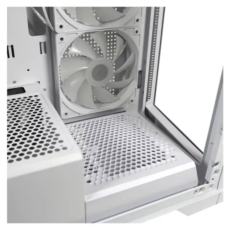Κουτί PC LC-Power LC-7041B-ON Midi Tower λευκό