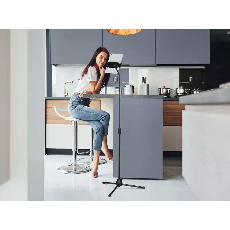 Ενεργή βάση Durable TWIST COMBI για κινητό τηλέφωνο smartphone tablet μαύρο