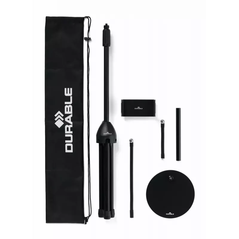 Ενεργή βάση Durable TWIST COMBI για κινητό τηλέφωνο smartphone tablet μαύρο