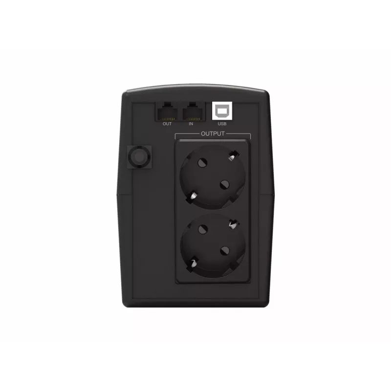 Conceptronic ZEUS07ES 1000VA 600W UPS, Schuko, Line-Interactive, 1 kVA, 600 W, ημιτονοειδές, 220 V, 240 V