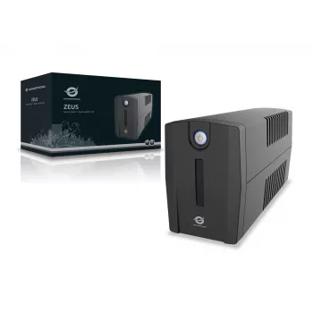 Conceptronic ZEUS 850VA 480W UPS, πρίζα Schuko, Line-Interactive, 0,85 kVA, 480 W, 220 V, 240 V, 220 V