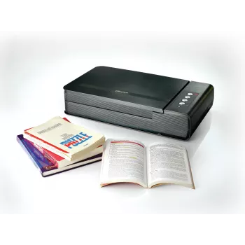 Plustek OpticBook 4800 σαρωτής επίπεδης κλίνης 1200 x 1200 DPI A4 μαύρο