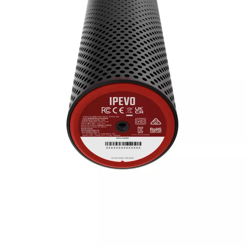 IPEVO TOTEM 360 κάμερα συνεδριάσεων ανοιχτής ακρόασης 360° immersive