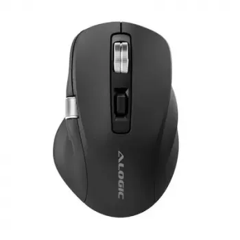 Ασύρματο ποντίκι ALOGIC AMBT7KBK — Δεξιόχειρας, RF + Bluetooth, 6400 DPI, 7 κουμπιά, μαύρο