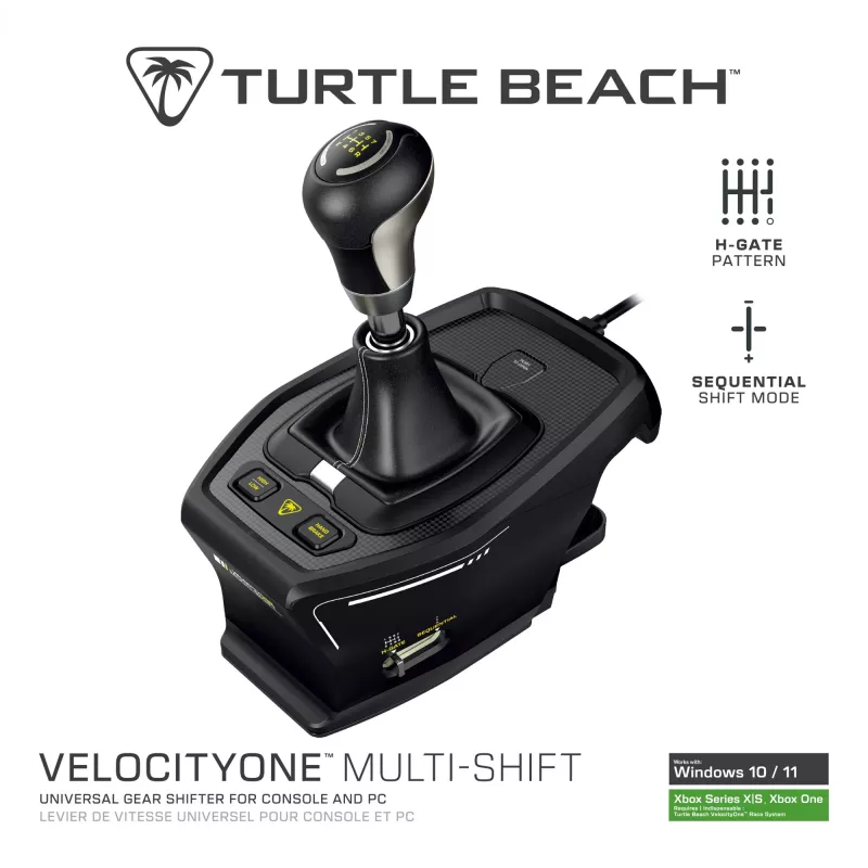 Turtle Beach VelocityOne Multi-Shift Shifter TBS-0001-05 – συμβατό με χειριστήρια πτήσης και αγώνων