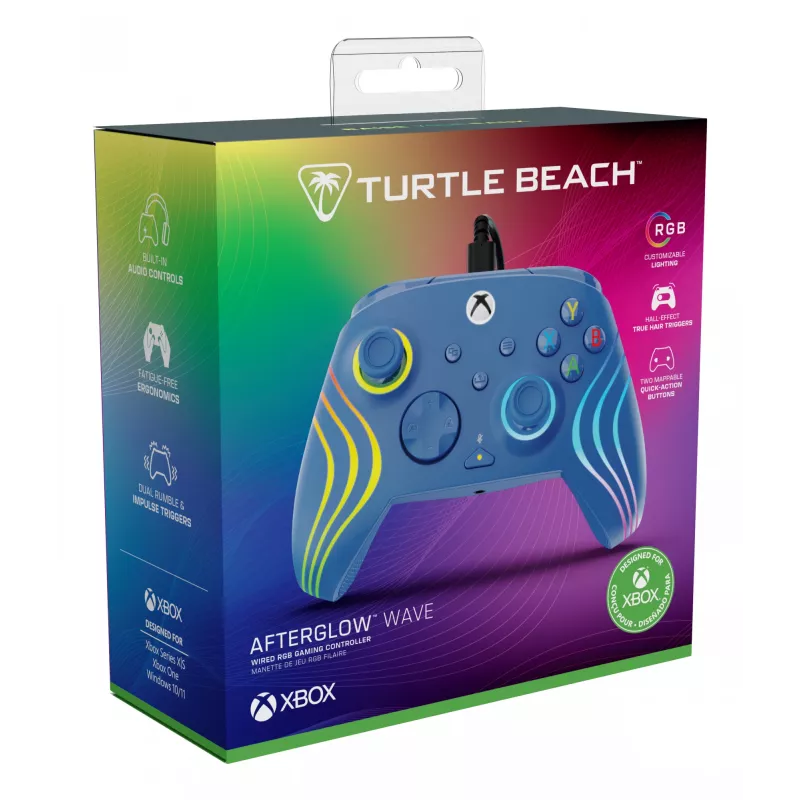 Gamepad Turtle Beach Afterglow Wave Μπλε USB PC Xbox Series S X
