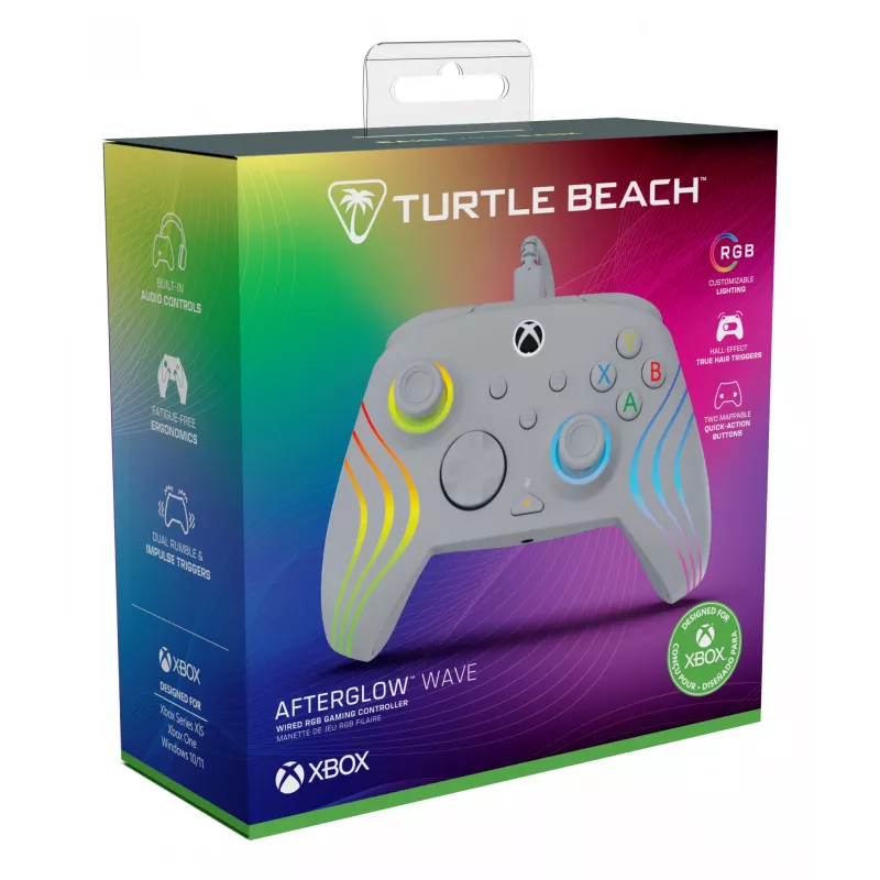 Gamepad Turtle Beach Afterglow Wave Γκρι USB PC Xbox Series