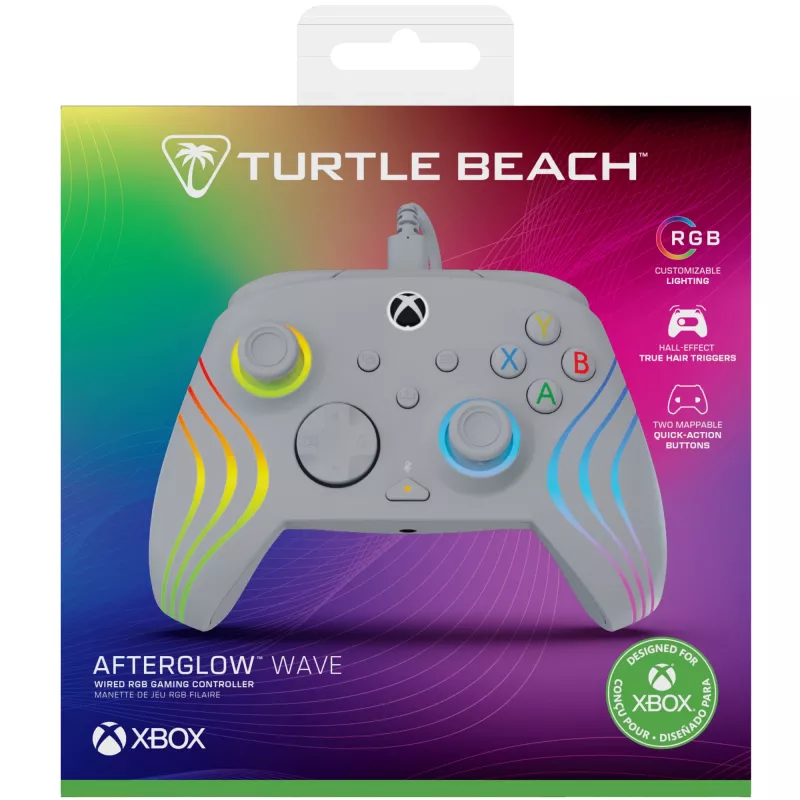 Gamepad Turtle Beach Afterglow Wave Γκρι USB PC Xbox Series