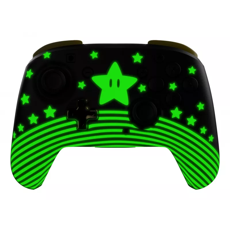 Ασύρματο χειριστήριο Turtle Beach Rematch TBC-8101-75 για Nintendo Switch, Super Mario Star, μαύρο/κίτρινο