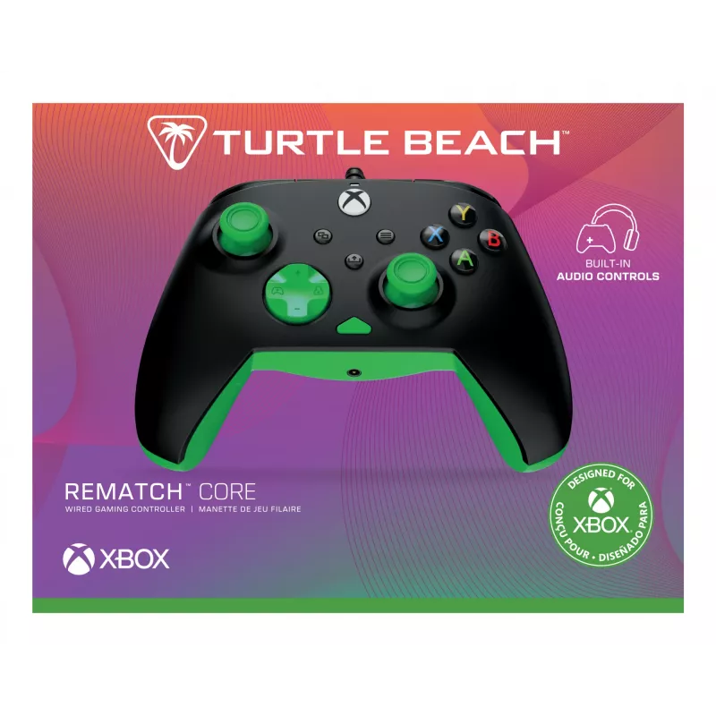 Gamepad Turtle Beach Rematch Core Μαύρο Πράσινο USB Ενσύρματο PC Xbox