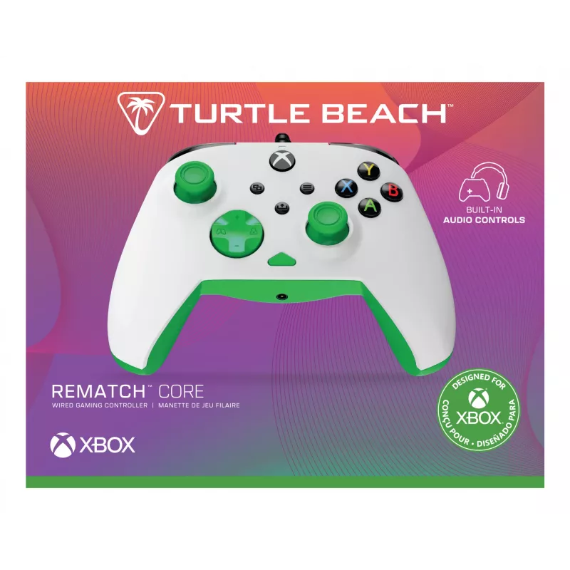 Gamepad Turtle Beach Rematch Core Πράσινο Λευκό USB PC Xbox Series