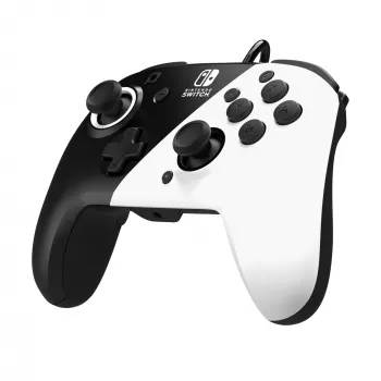 Gamepad PDP Faceoff Deluxe+ Audio Ενσύρματο Χειριστήριο Μαύρο & Λευκό