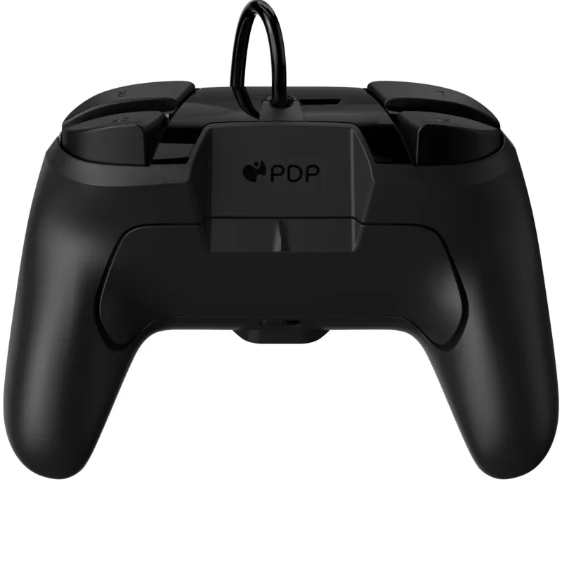 Gamepad PDP Faceoff Deluxe+ Audio Ενσύρματο Χειριστήριο Μαύρο & Λευκό
