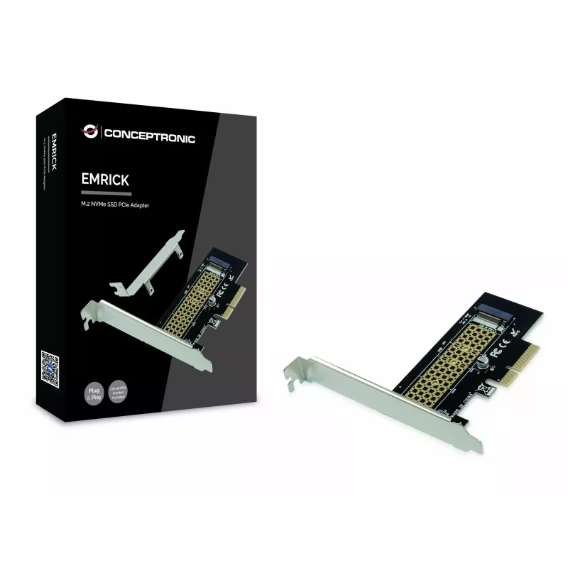 Προσαρμογέας Conceptronic EMRICK M.2 NVMe SSD PCIe