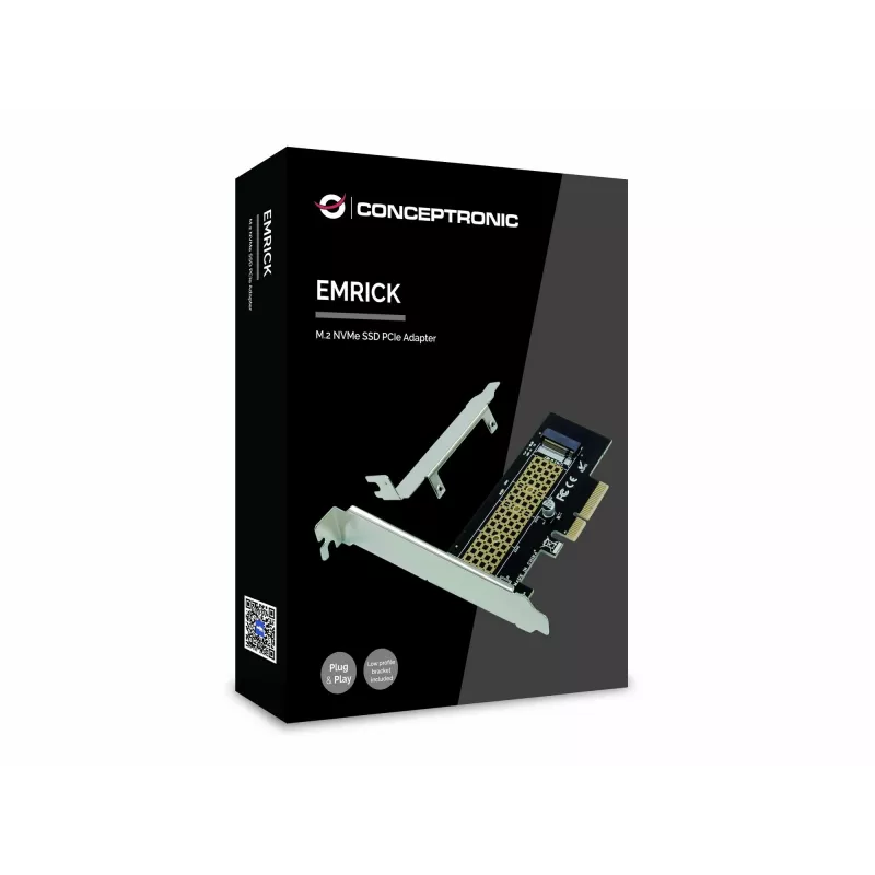 Προσαρμογέας Conceptronic EMRICK M.2 NVMe SSD PCIe