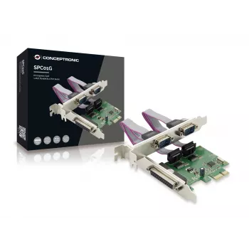 Κάρτα Conceptronic PCI Express 1 Θύρα Παράλληλη & 2 Θύρες Σειριακές