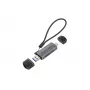 Αναγνώστης Καρτών Conceptronic BIAN05G 2-in-1 USB 3.0 Dual Plug, SD/MicroSD 3.0, UHS-I