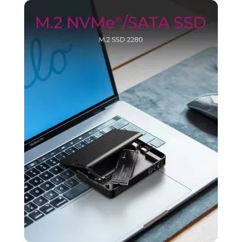 Θήκη SSD ICY BOX IB-CR601M-C31 Μαύρο M.2
