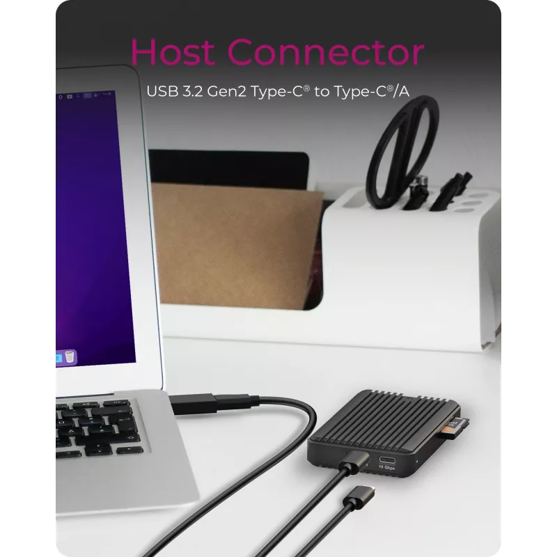 Θήκη SSD ICY BOX IB-CR601M-C31 Μαύρο M.2