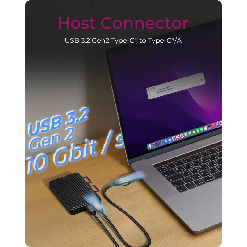 Θήκη SSD ICY BOX IB-CR602M-C31 Μαύρο M.2