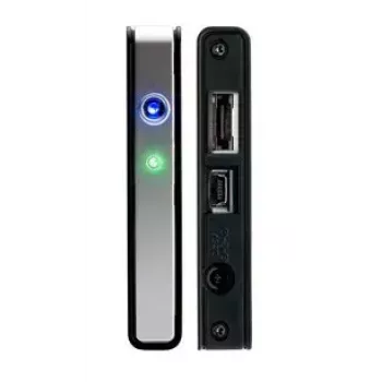 Fantec fanbox FB-C25US2 θήκη HDD 2,5 ιντσών, SATA 3 Gb/s, eSATA / USB 2.0, ασημί