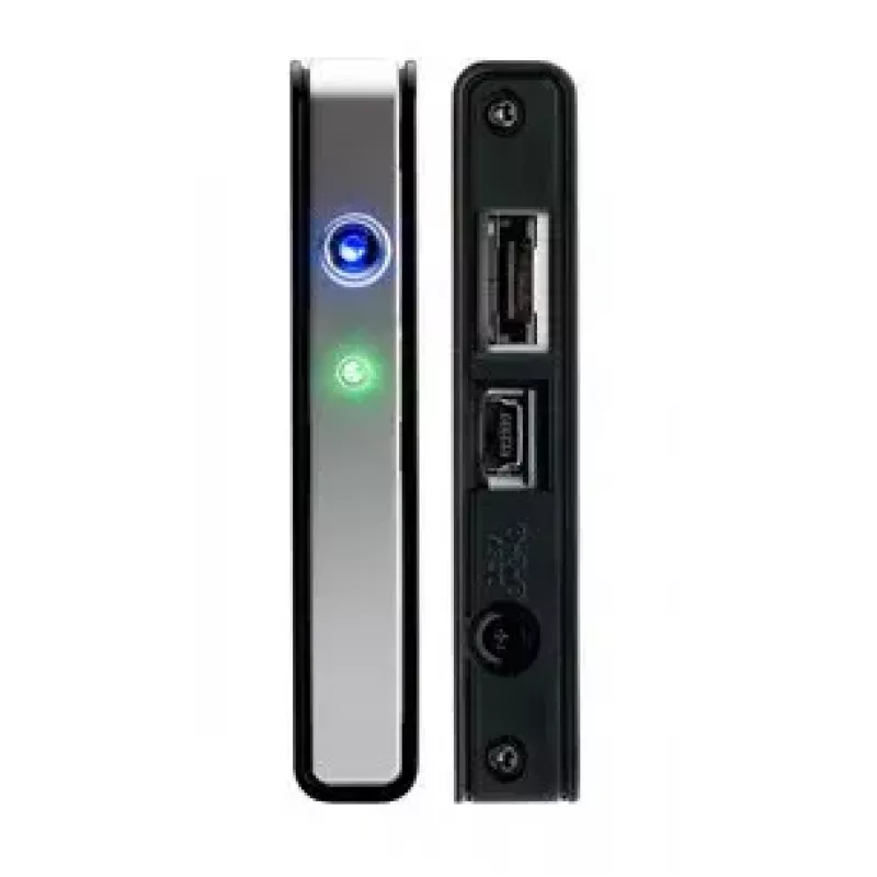 Fantec fanbox FB-C25US2 θήκη αποθήκευσης 2,5 ιντσών, SATA 3 Gb/s, eSATA, USB 2.0, ασημί