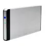 Fantec fanbox FB-C25US2 θήκη αποθήκευσης 2,5 ιντσών, SATA 3 Gb/s, eSATA, USB 2.0, ασημί