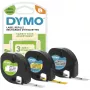 DYMO LetraTag ταινία ετικετών συσκευασία 3 τεμ.