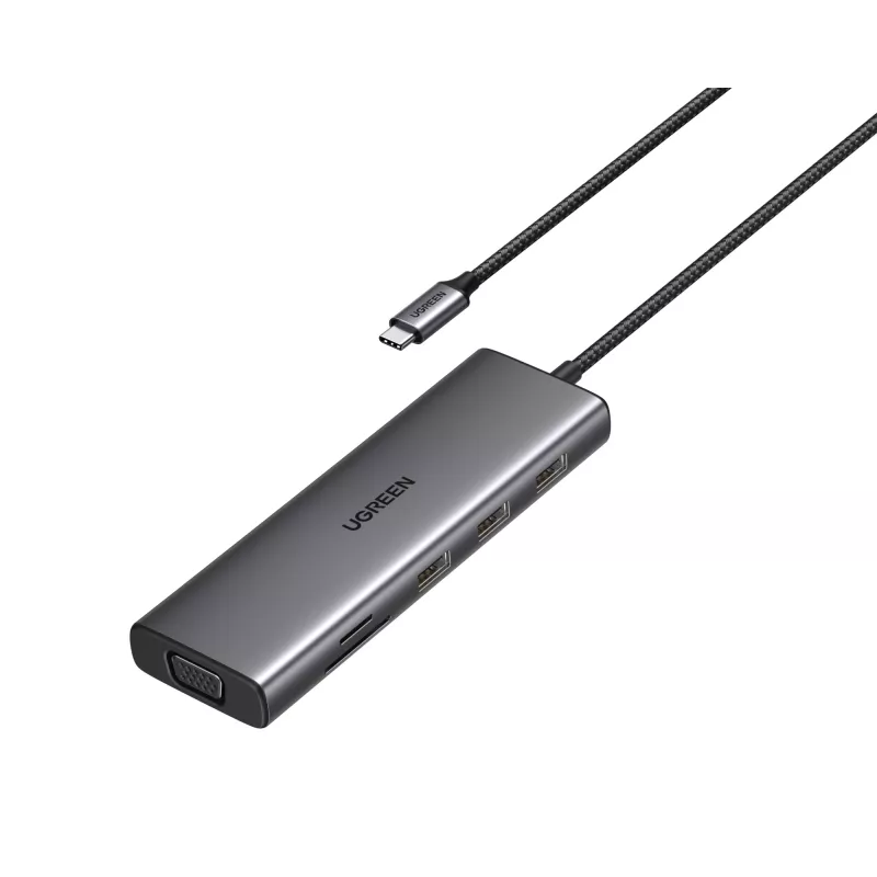 Ugreen Revodok 10-in-1 USB-C Hub UGREEN 15601 10 θύρες 4K HDMI